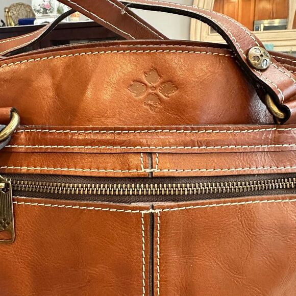 Patricia Nash Brown Leather Tote - Picture 6 of 13